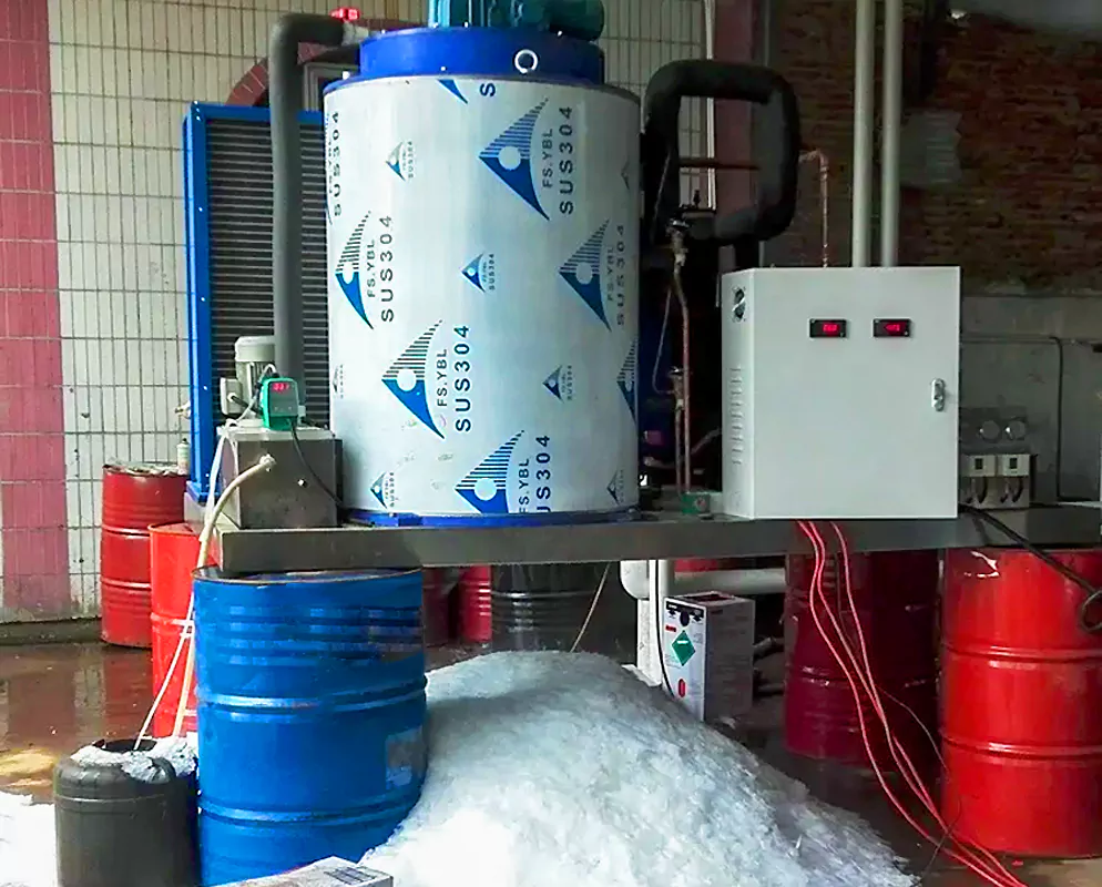 یخساز صنعتی پولکی