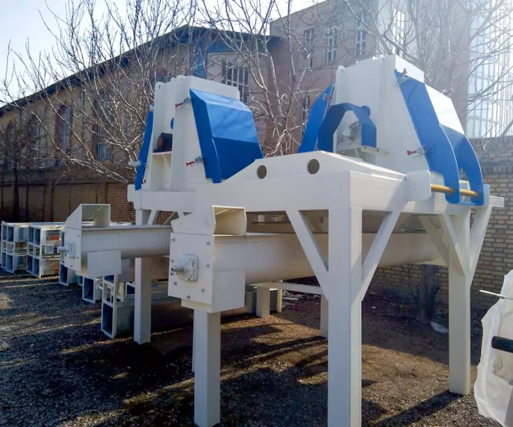 The construction of a factory for the production of animal feed of Chahardange Miankale Poultry Cooperative Company 12