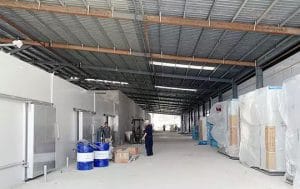 ساخت سردخانه نمای داخل