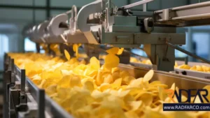 خط تولید چیپس سیب زمینی